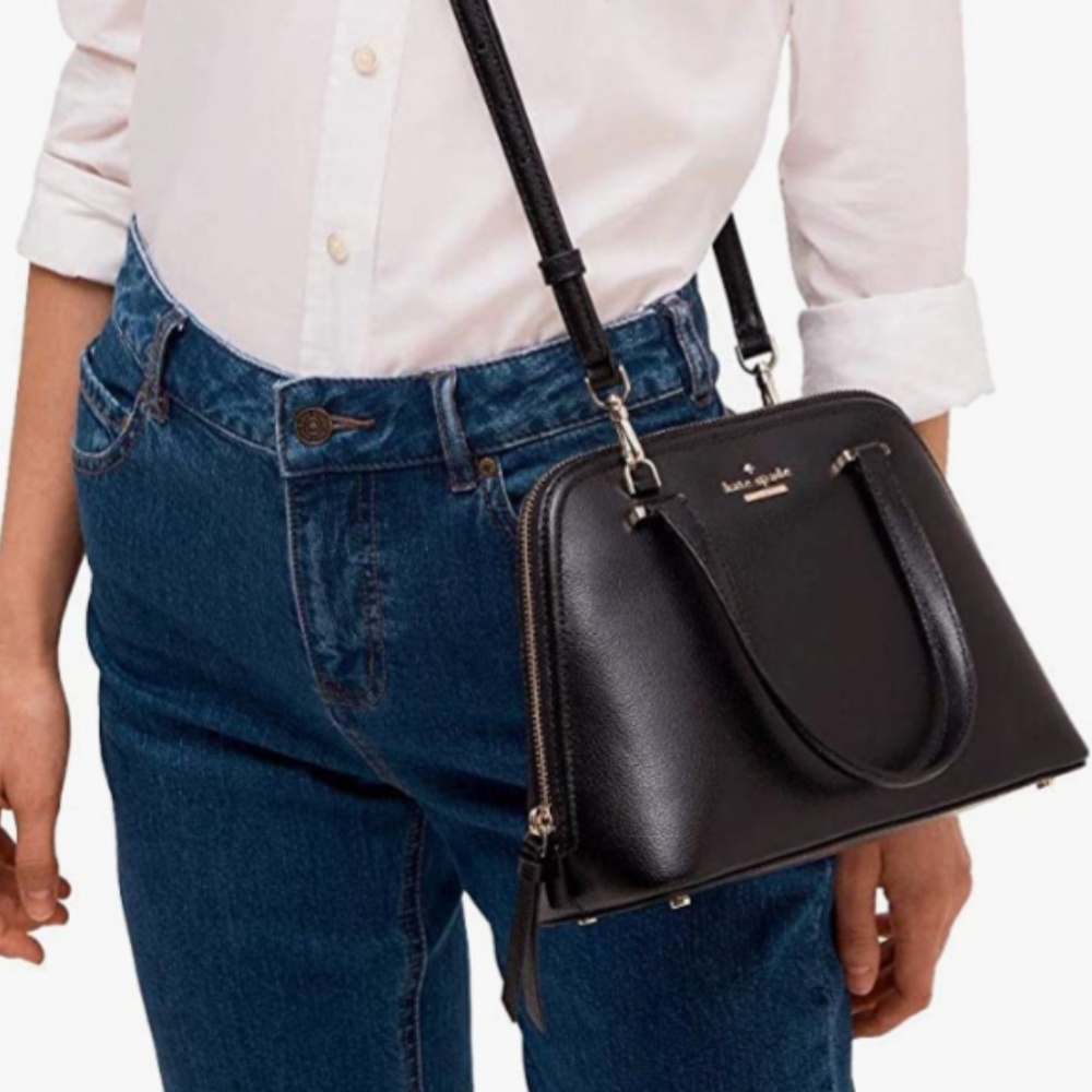 🆕 New Kate Spade Crossbody Bag/Satchel Black Bag NWT - Picture 4 of 7